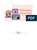 Fitness Journal Template