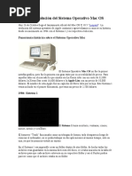 Download Historia y evolucin del Sistema Operativo Mac OS by Jedion Melbin Paucar Cardenas SN54607465 doc pdf