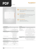 Sungrow - Smart Communication Box (COM100D) - Datasheet - V10 - EN