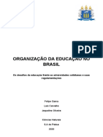 ORGANIZÇÃO DA EDUCAÇÃO NO BRASIL (Final)