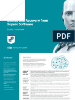 Backup and Recovery From Xopero Software: Product Overview
