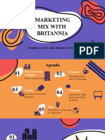 Marketing Mix With Britannia: Brought To You by Aditi, Hannah & Sheetal