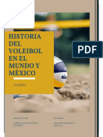 Historia de Voleibol Tarea