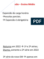 EXPANSÃO - NOVO ENSINO MÉDIO PPT-27 Setembro