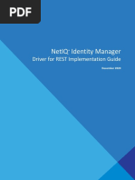 Netiq Identity Manager: Driver For Rest Implementation Guide