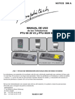 PTU 8028 V2 - Manual de Uso