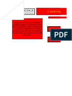 Cambridge Exam Functions: Absolute Cell Referencing