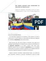 Perú y Colombia Firman Convenio Para Intercambio de Información Migratoria de Venezolanos