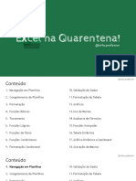 Excel Na Quarentena 2.0 - Apostila 01