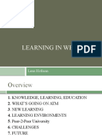 Learning in Web 2.0