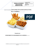 Manual BPM fabricación alimentos