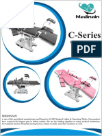 C-Series Operating Tables Comparison