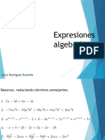 Expresiones Algebraicas: Jesús Rodríguez Buendía