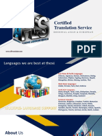 Certified Translation Service