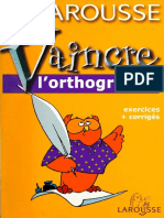 Vaincre L 39 Orthographe Exercices Et Corrig 233