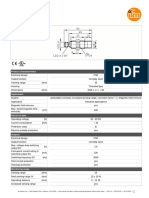 Inductive sensor with 15mm sensing range and IP67 protection