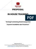 Proposal Inhouse Training Wakaf Yayasan