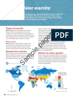 Water Scarcity: Sample Pages