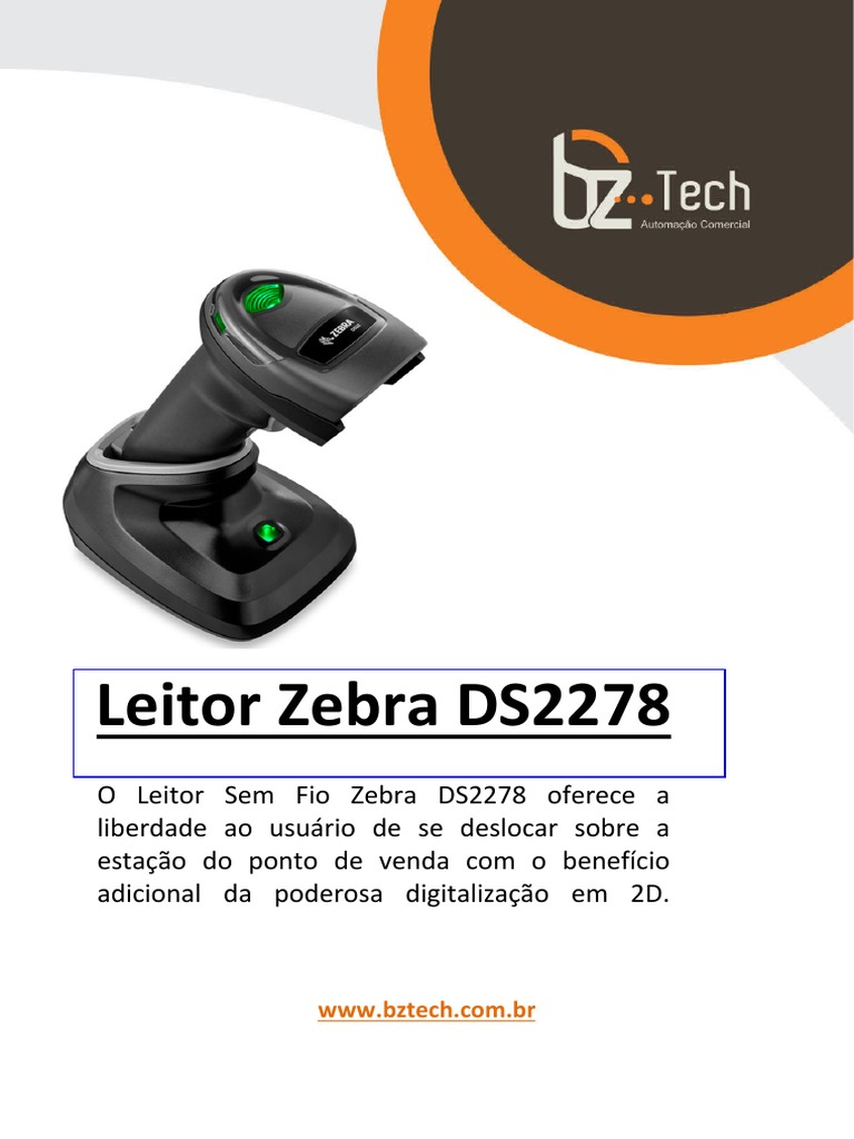 Manual Zebra Ds2278 PDF Bluetooth Image Scanner