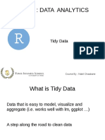 Ba 340: Data Analytics