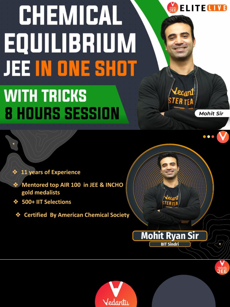 Chemical+Equilibrium+ +marathon+ (Mohit+Sir) + | PDF | Chemical ...