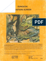 AD&D 1st - 9024 - REF1 - Dungeon Masters Screen