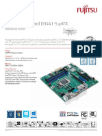Fujitsu Mainboard D3441-S ATX: Data Sheet
