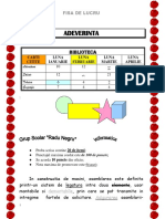 Pdfslide - Tips - Fisa de Lucru Microsoft Word de Lucru 1 Adeverinta Biblioteca Carti Citite Luna