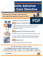 CA Advance Health Care Directives