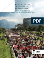 Protestas Sociales - CCCT OMCT Junio2020