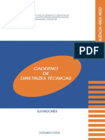 Diretrizes técnicas para elevadores elétricos