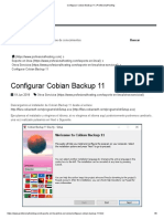 Configurar Cobian Backup 11