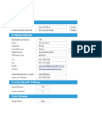 Paperweight Proforma STD Invoice