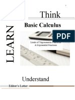 Basic Calculus: Think