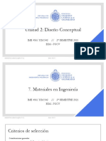 7 - Criterios de Selección en Materiales