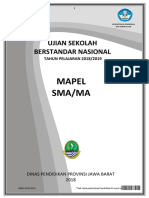 NASKAH SOAL USBN Paket 2 (Utama) Sudah Di Edit