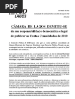 Comunicado CPS Lagos Nº3.2011
