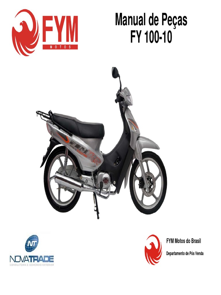 Pecas - FYM - FY 100-10A 2007 em Diante | PDF | Engenharia Mecânica ...