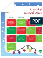 Ro Dos 14 Ai Grija de Tine Calendar Decembrie 2019 Ver 2