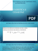 ESTIMACION POR IC PROPORCION