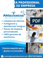 Limpieza y Mantenimiento A Empresas