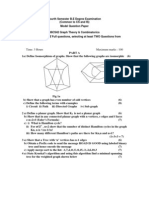 Fourth Semester B.E Degree Examination Model Question Paper Graph Theory & Combinatorics