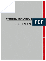 Wheel Balancer User Manual Guide