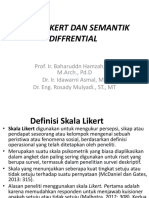 Skala Likert Dan Differential Semantic