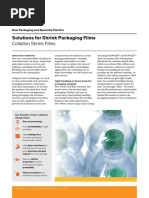 Solutions For Shrink Packaging Films