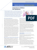 Pulmonary Hypertension in Children Part 1: Causes and Symptoms