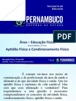 Aptidão Física e Condicionamento Físico