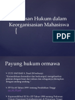 Landasan Hukum Dalam Keorganisasian Mahasiswa