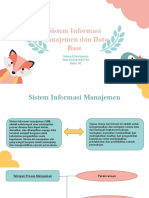 Sistem Informasi Manajemen dan Data Base