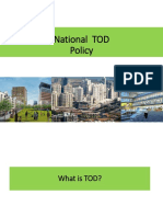 Transit Oriented Development Policy